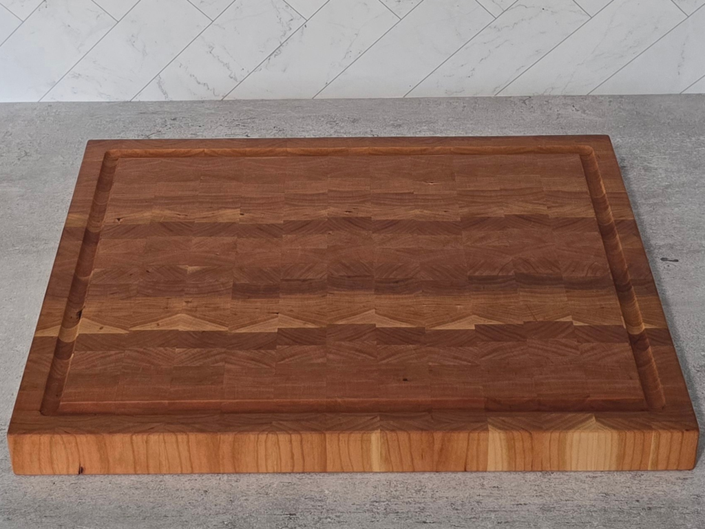 Premier Cherry End Grain Cutting Board