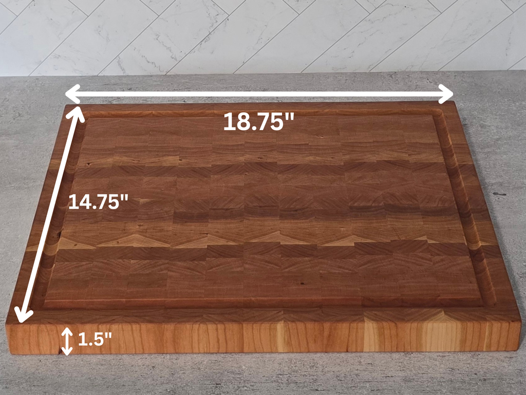Premier Cherry End Grain Cutting Board