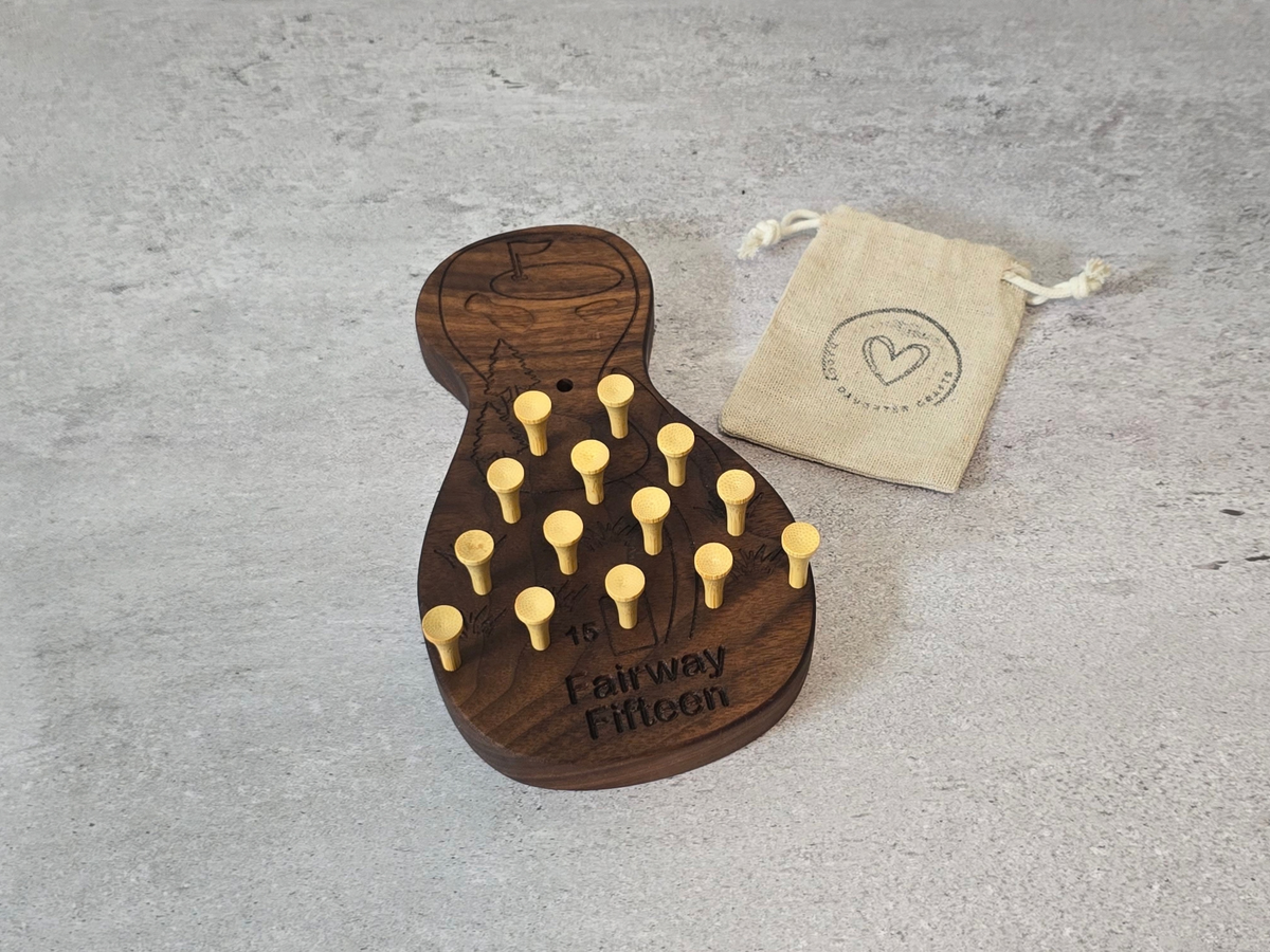 Fairway Fifteen Golf Tee Game | Peg Solitaire