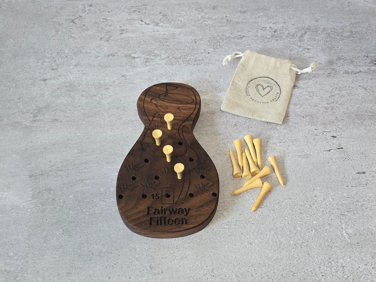 Fairway Fifteen Golf Tee Game | Peg Solitaire